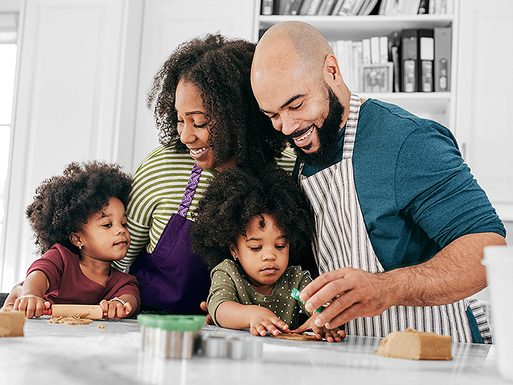 family baking